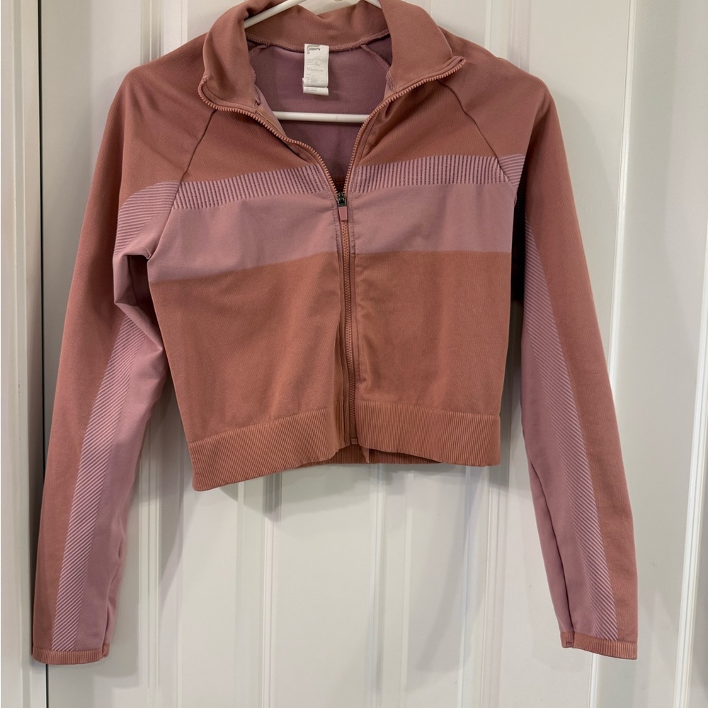 Fabletics Mauve/Rose color Jacket